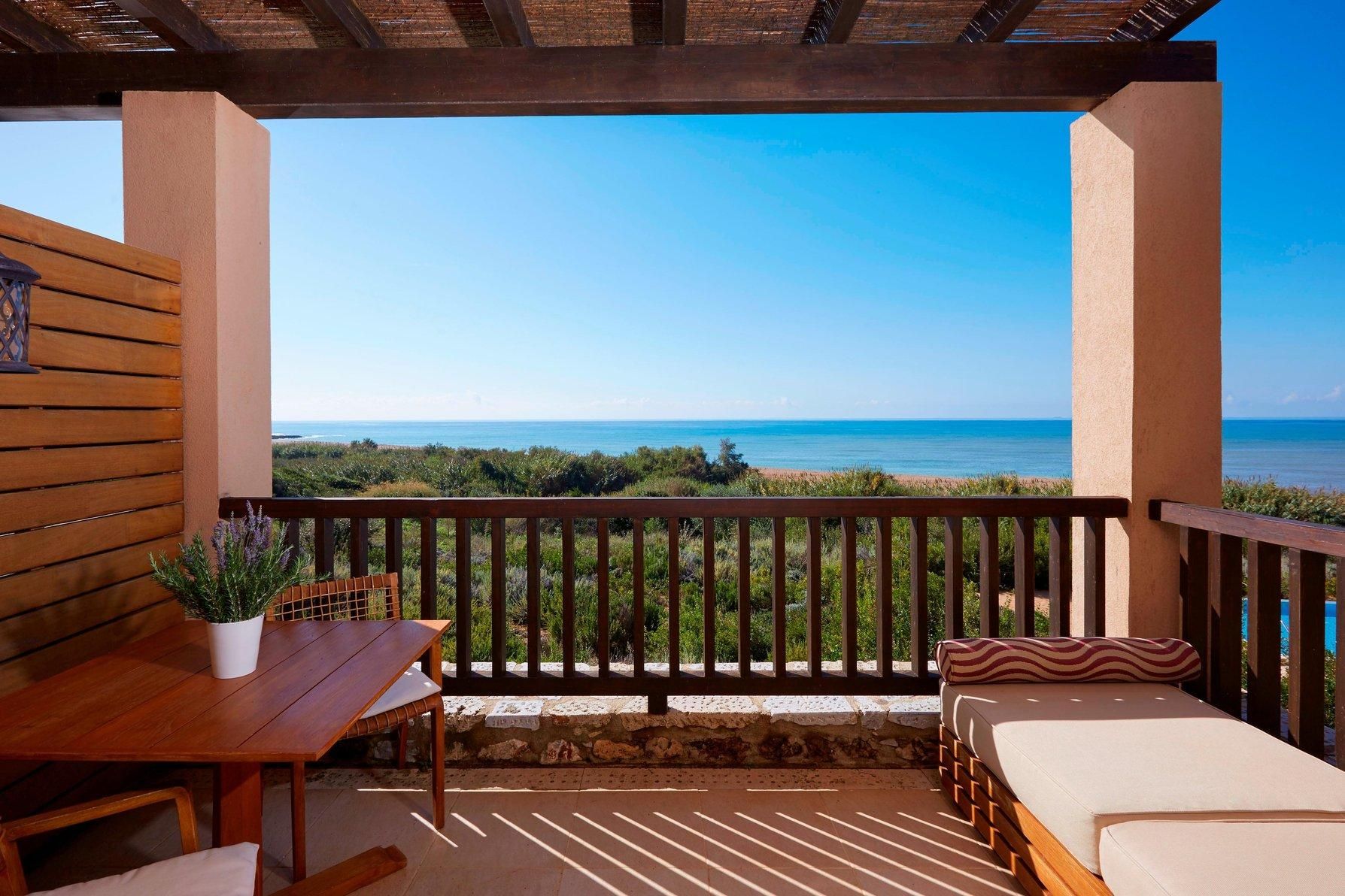 Premium, Deluxe Guest room, 2 Twin, Sea view, Balcony