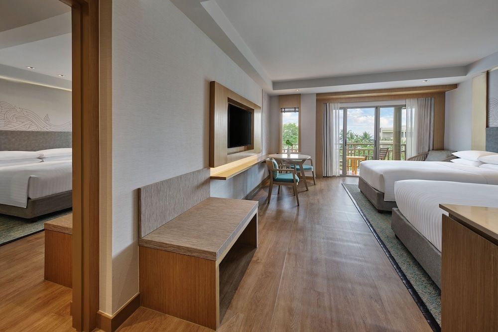 Phuket Marriott Resort & Spa, Merlin Beach Room, 2 Double Beds, Pool View (Larger Guest room, 2 Dbls, Pool view) 9