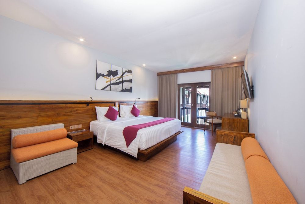 The Lokha Legian Resort & Spa Deluxe Room, 2 Double Beds, Balcony 6