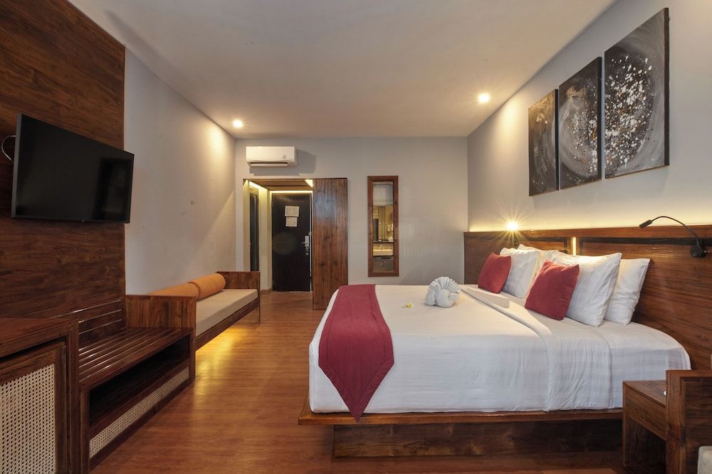 The Lokha Legian Resort & Spa Deluxe Room, 2 Double Beds, Balcony 8
