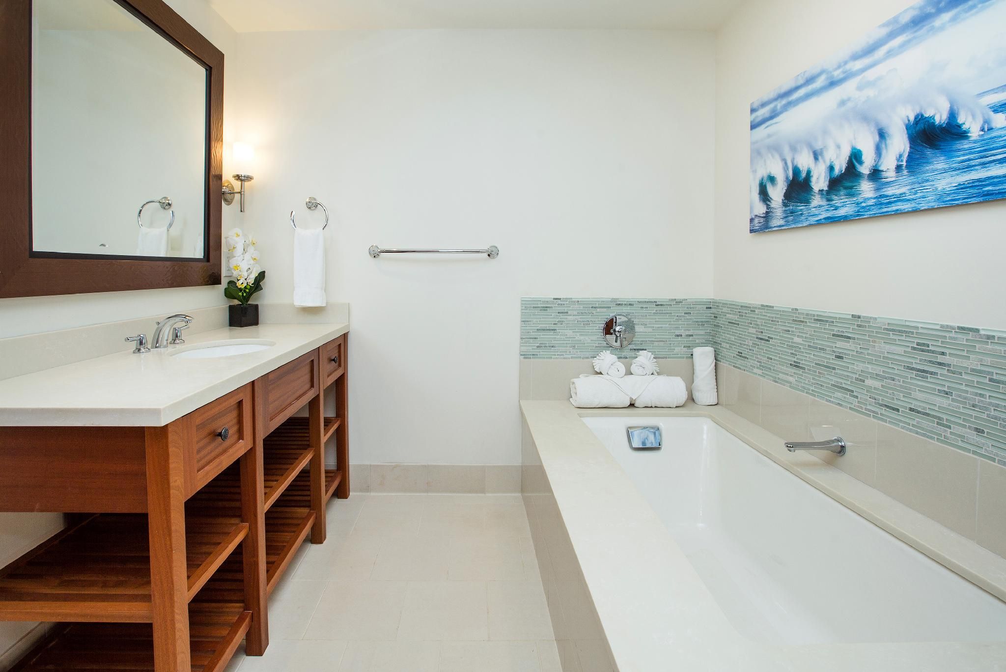 1 Bedroom Villa, 1 King, Sofa bed, Coastline view, Balcony
