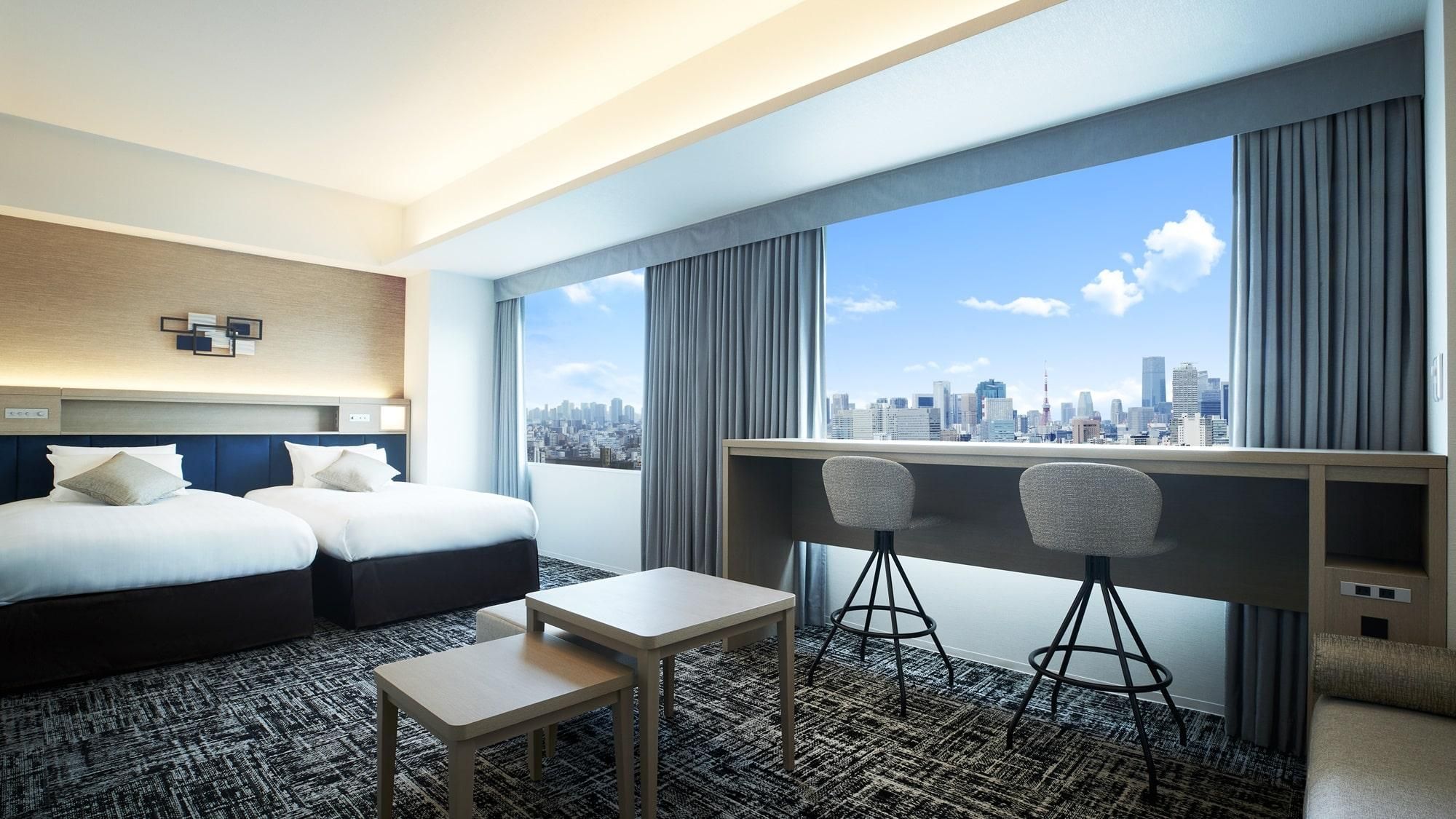 Standard Floor Deluxe Corner Twin