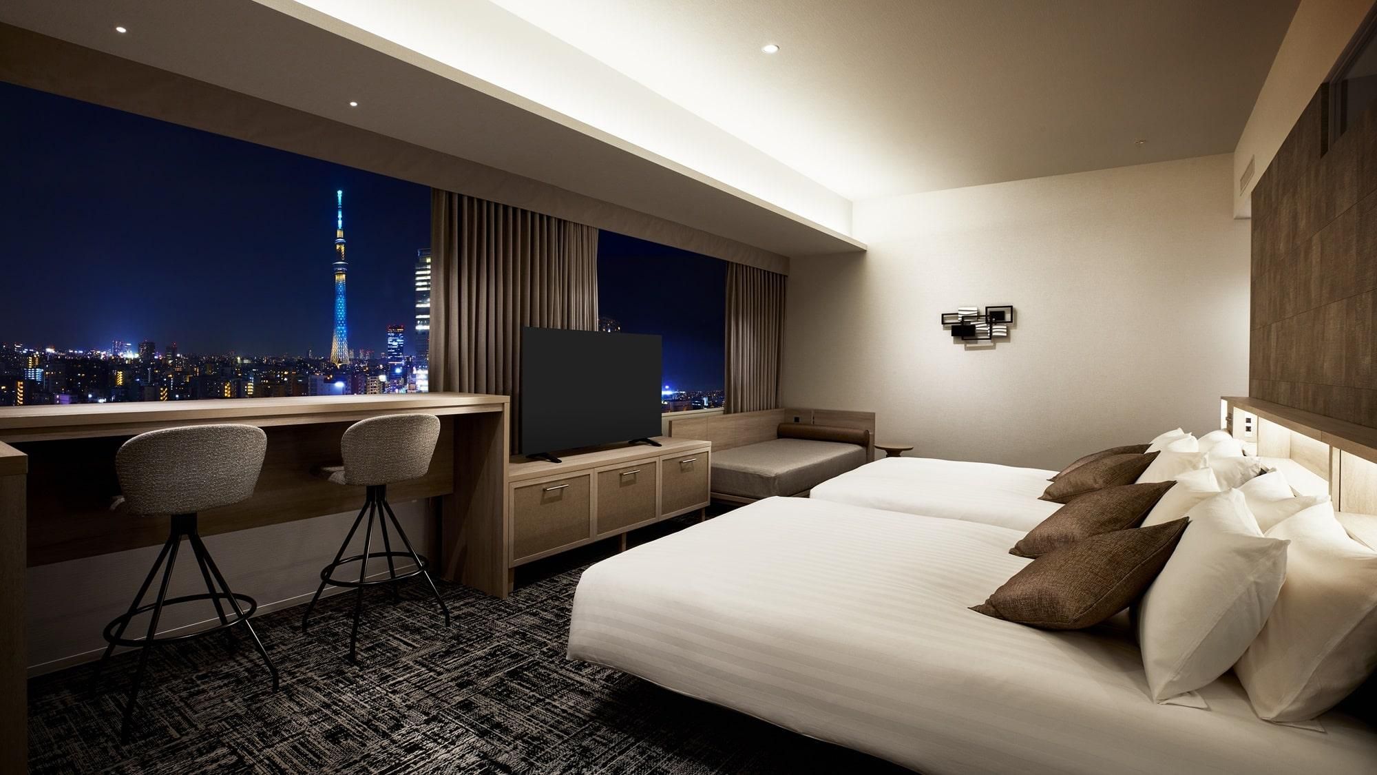 Premium Floor Deluxe Tower View Twin