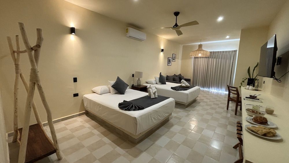 Hotel Casa Bárbara Holbox Junior Room, 2 Double Beds 4