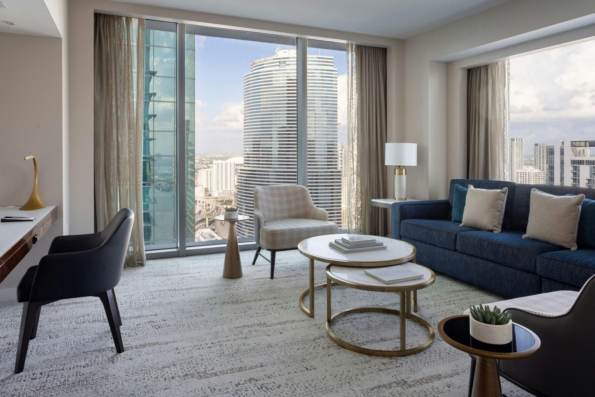 1 Bedroom Junior Suite, 2 Double, City View