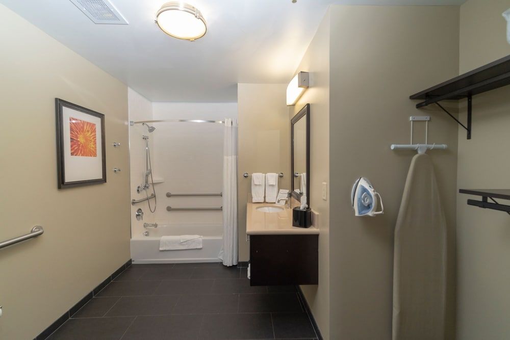 Studio, 1 King Bed with Sofa bed (Hearing Accessible)