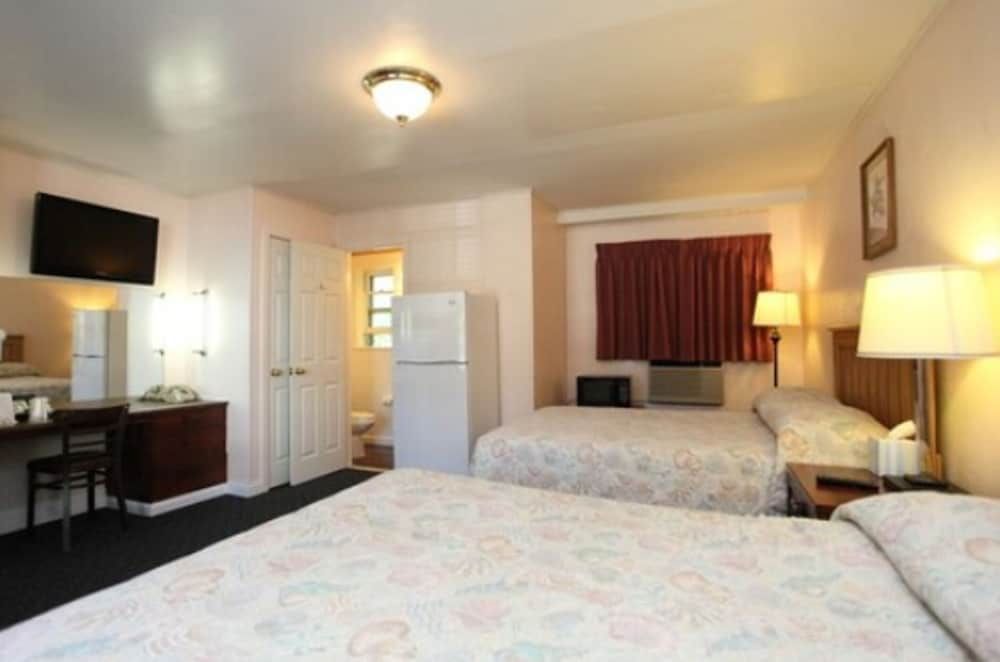 Hyland Motor Inn Basic Room, 2 Double Beds, Refrigerator & Microwave 7