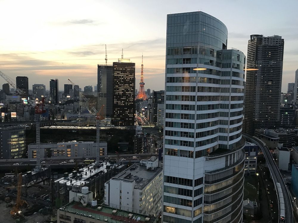 Bayside Hotel Azur Takeshiba Hamamatsucho Deluxe Single Room, Smoking, City View 2