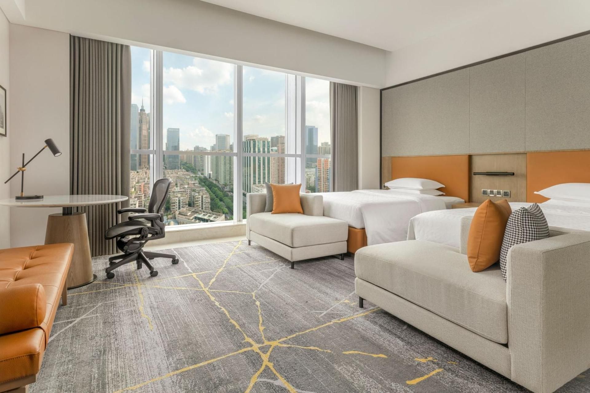 Guest Room, 2 Twin, High Floor