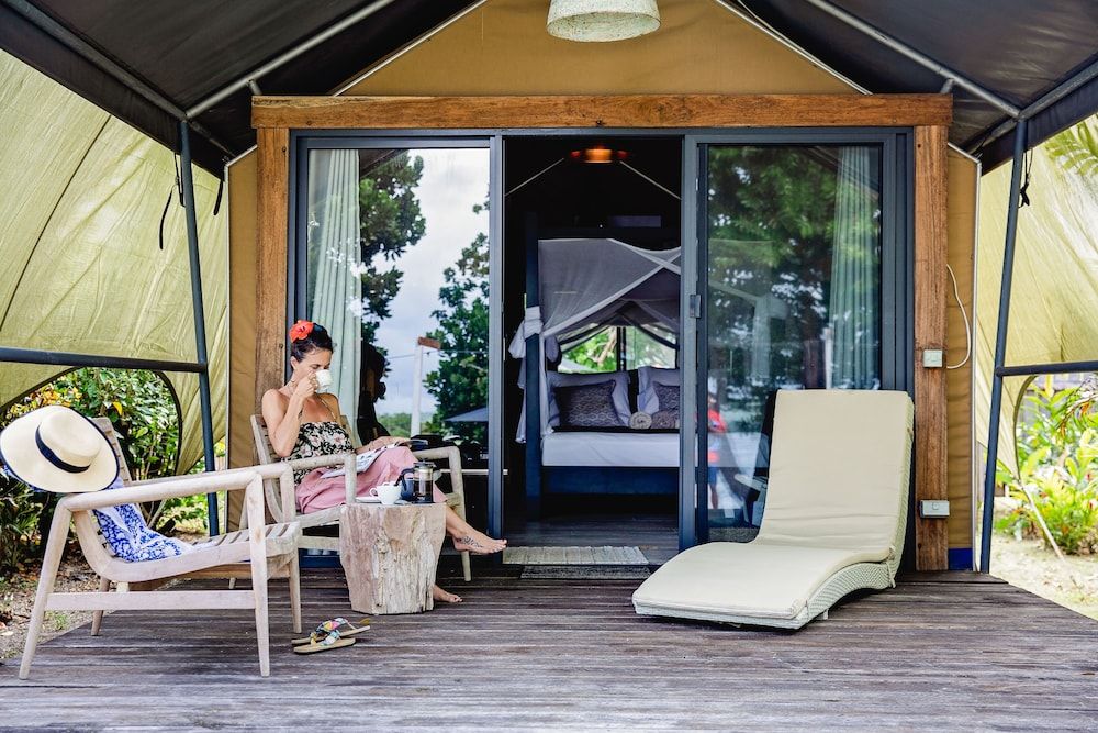 Turtle Bay Lodge Luxury Tent, 1 Queen Bed, Ocean View, Oceanfront 4