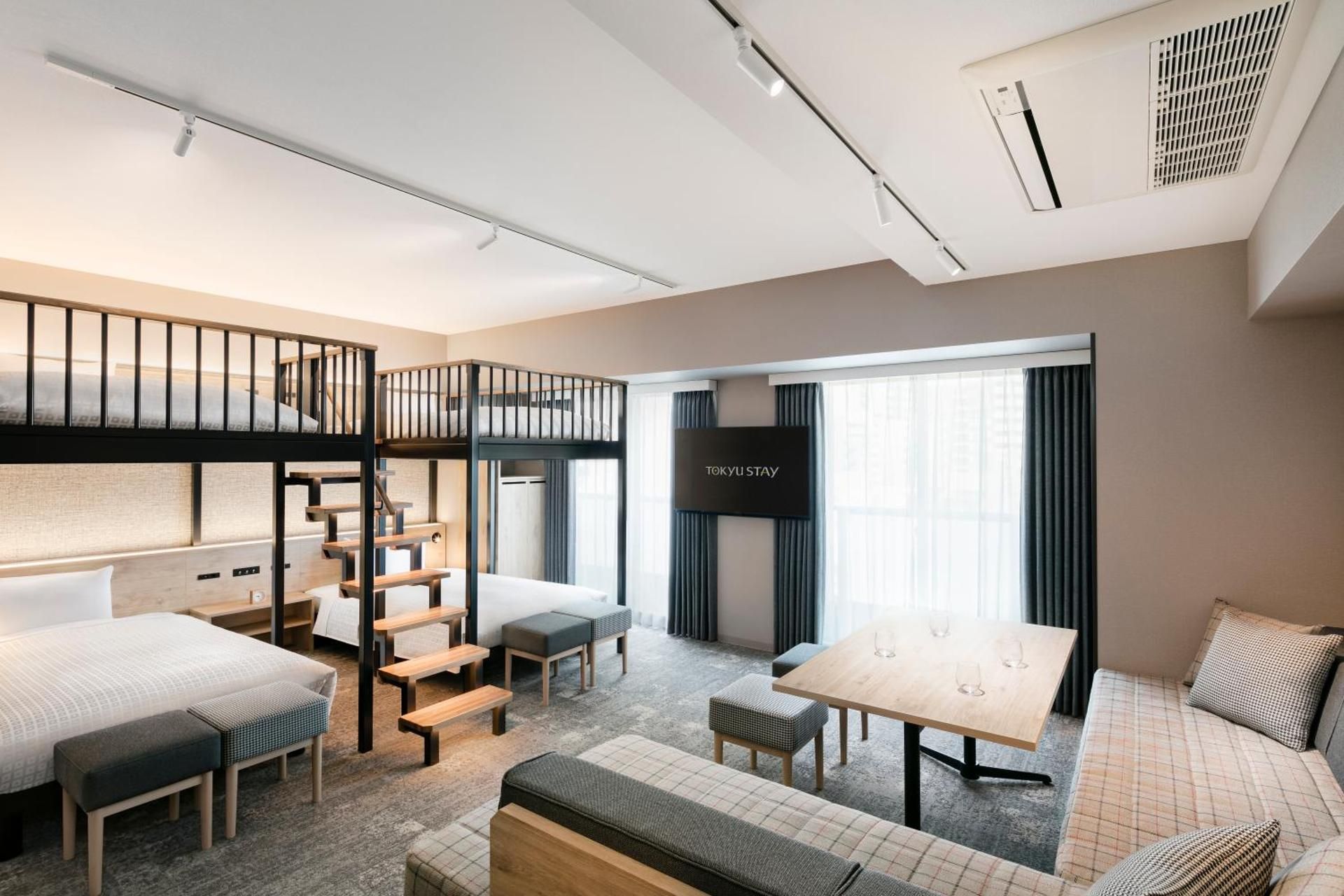 Residential Family Room for 6 People with Bunk bed - Non-Smoking