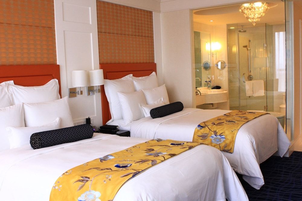 JW Marriott Hotel Hangzhou Deluxe Twin Room, 2 Double Beds, City View 2
