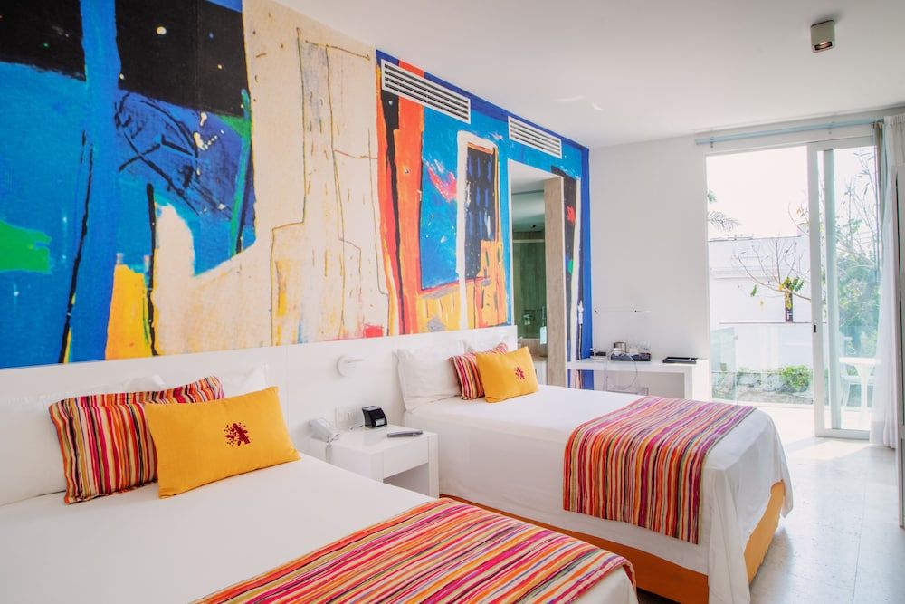 Anticavilla Hotel restaurante & Spa Deluxe Room, 2 Double Beds