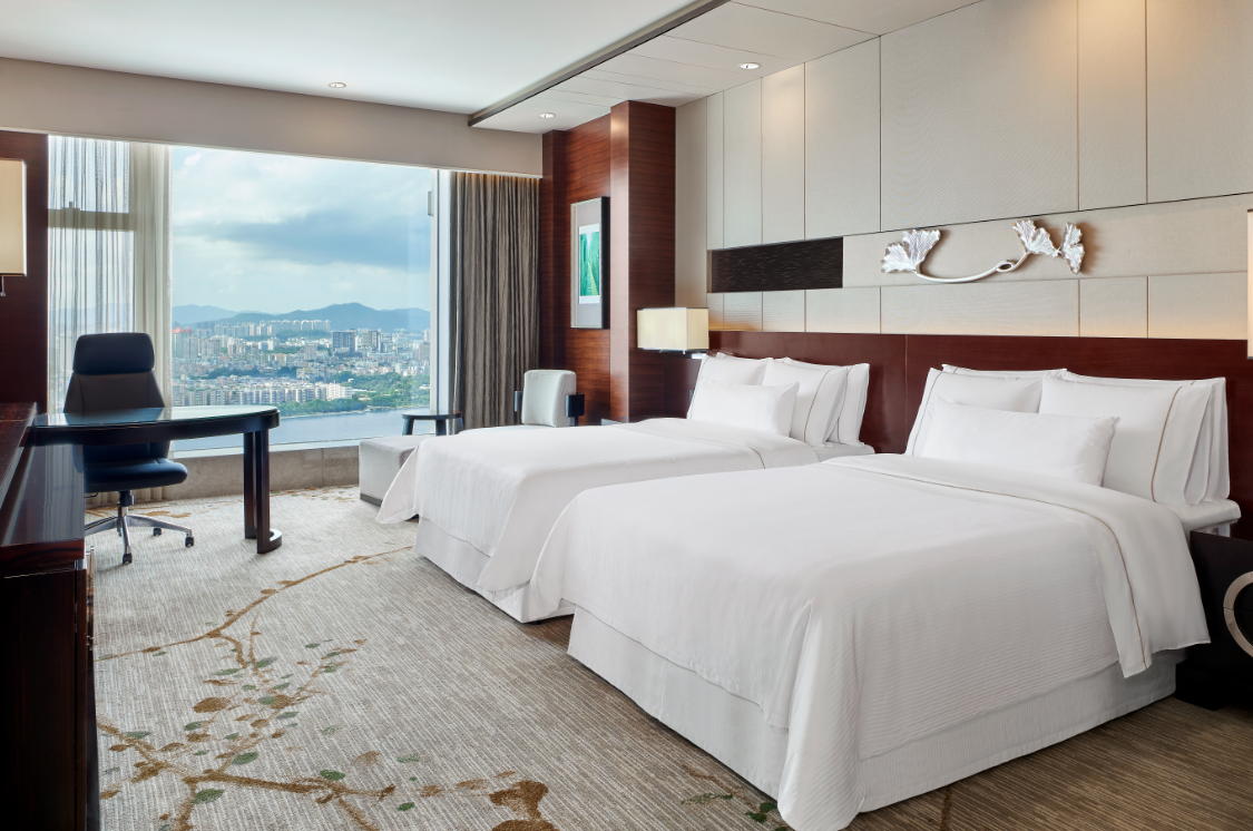 Guest room, 2 Double, Pearl River view