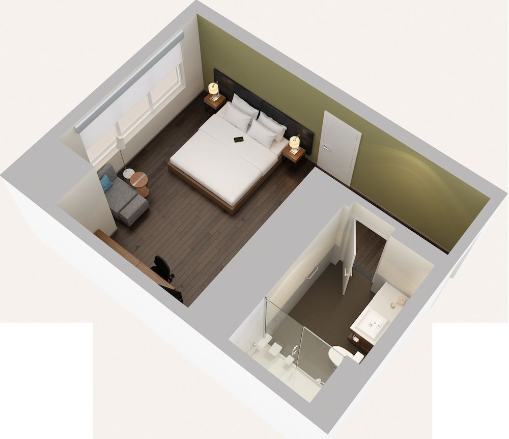 Element Miami International Airport Room, 1 King Bed 4