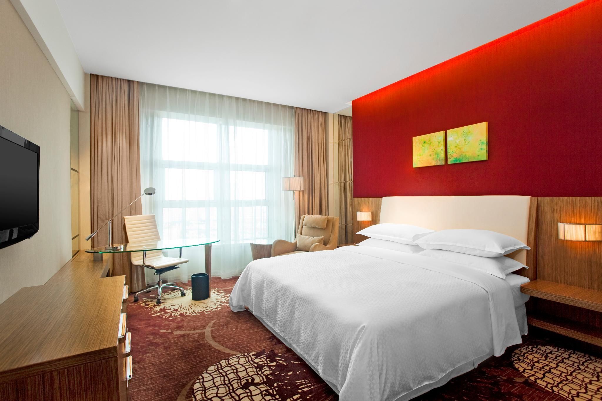 Executive Twin, Guest room, 2 Twin, High floor