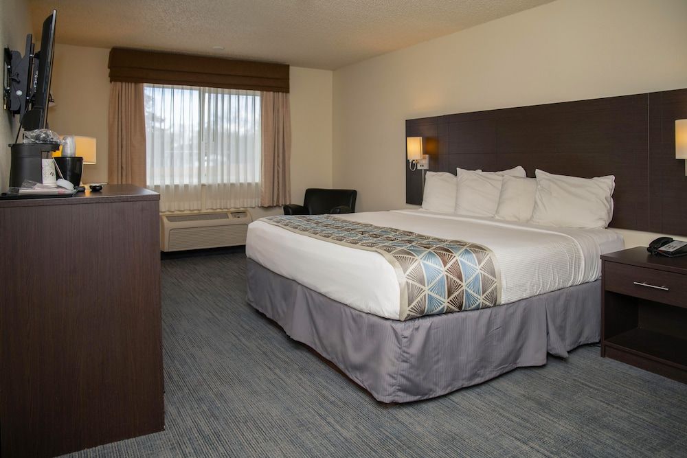 Standard Room, 1 King Bed, Non Smoking, Refrigerator & Microwave