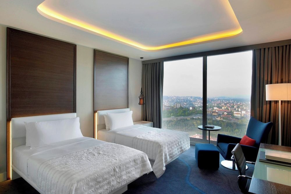 Le Meridien Istanbul Etiler Deluxe Guest room, 2 Twin, City view