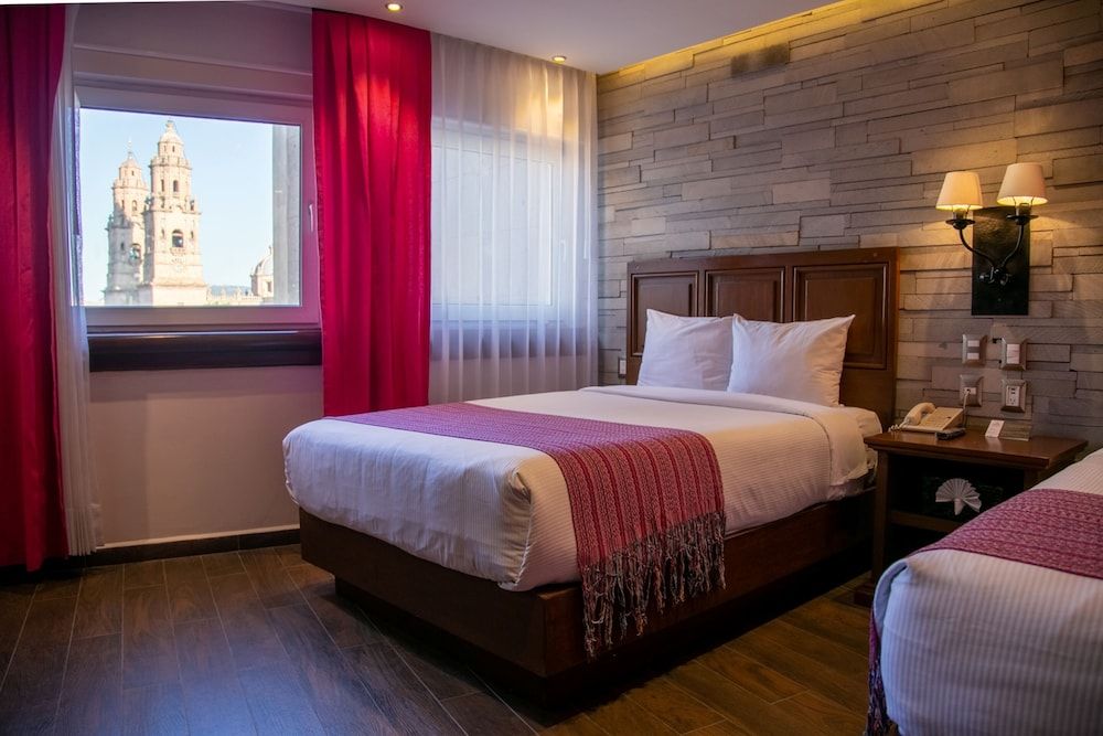 Hotel Alameda Centro Historico Standard Room, 2 Double Beds, City View 6