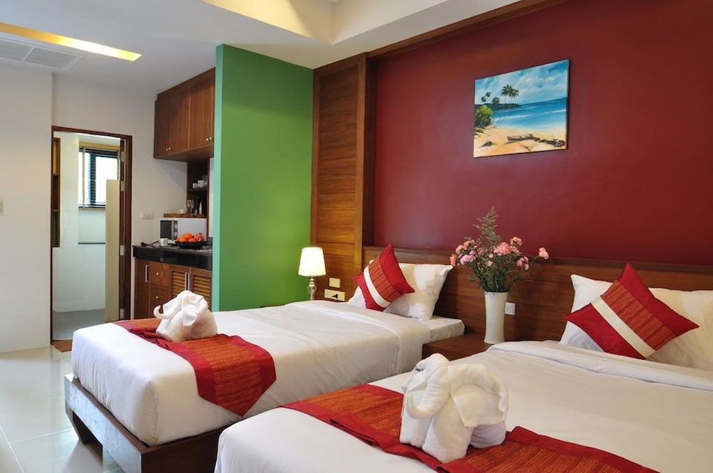 Samui Honey Tara Villa Residence Studio, 2 Twin Beds