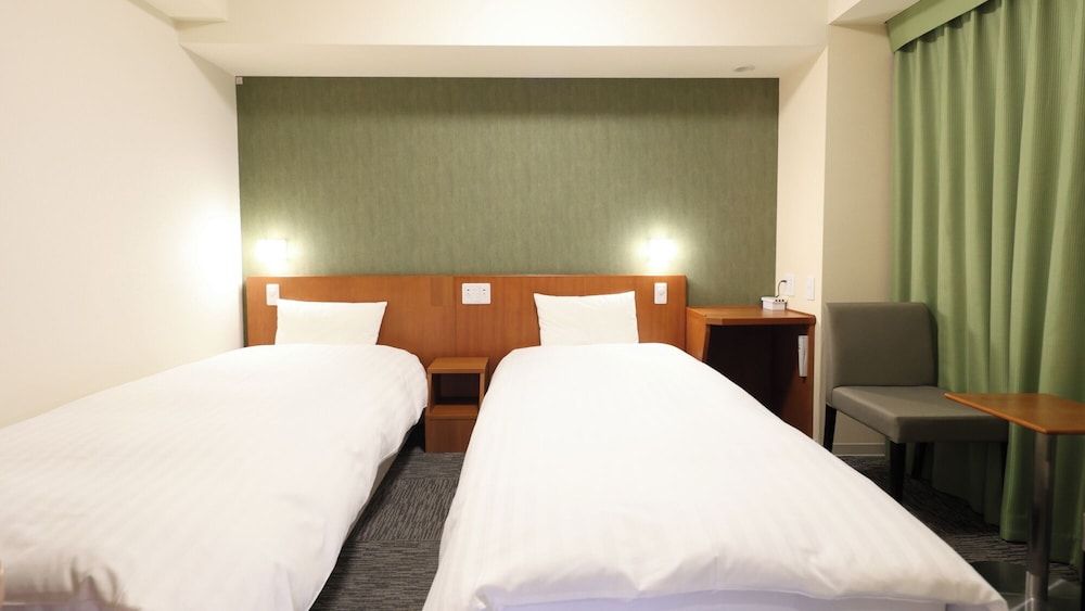Dormy Inn Kitami Natural Hot Spring Moderate Twin Room, Smoking (18sqm) (No Cleaning Service)