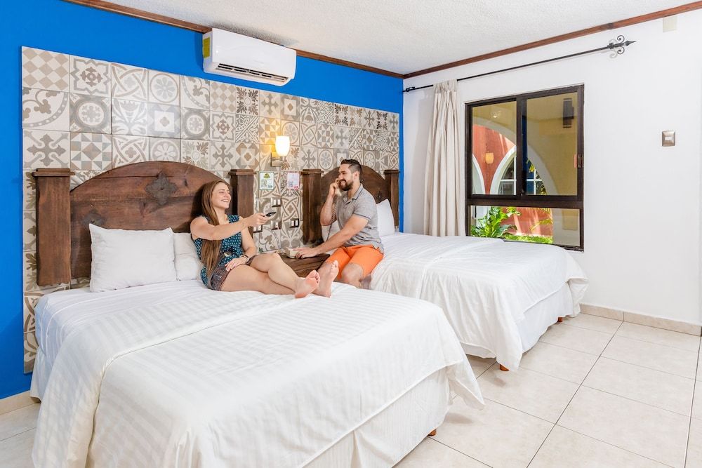 Hotel Hacienda Inn Aeropuerto Standard Room, 2 Double Beds 2