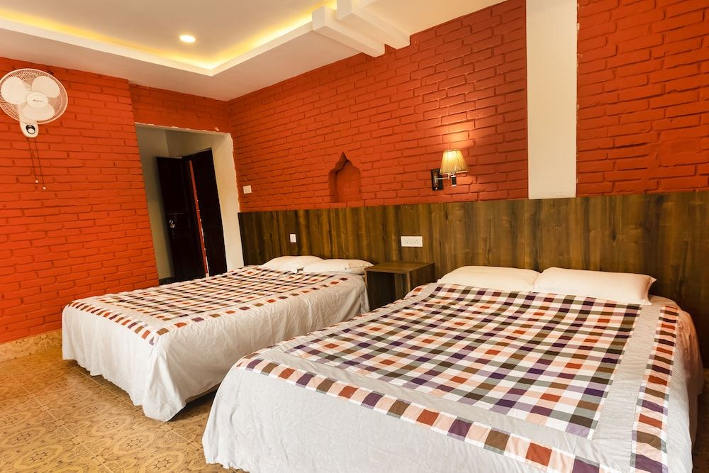 Deluxe Double or Twin Room, 2 Bedrooms, Garden View, Garden Area