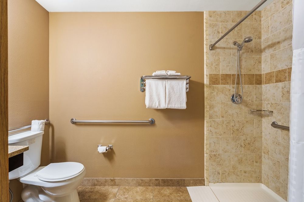 Accessible - Queen Suite, Walk-In Shower