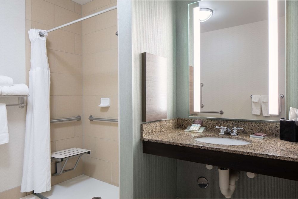 Suite, 2 Queen Beds, Accessible (Mobility & Hearing, Roll-In Shower)