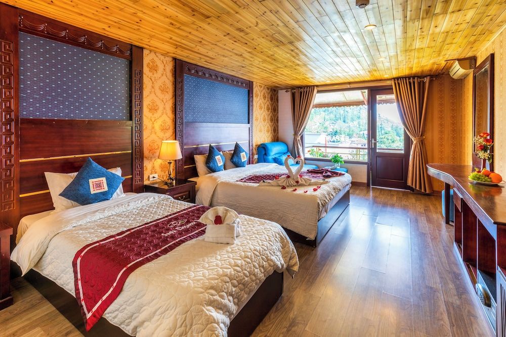Sapa Elegance Hotel Deluxe Triple Room 4