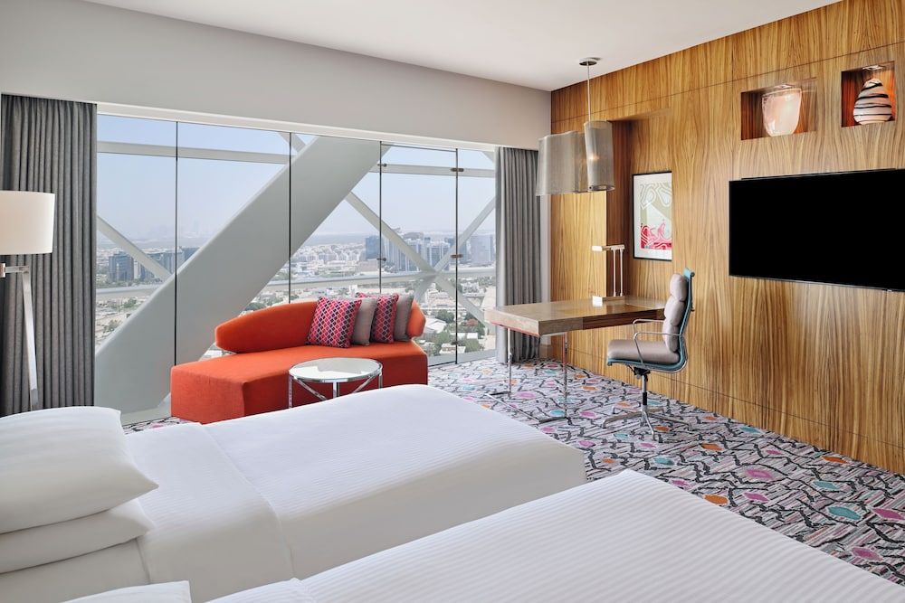 ANDAZ CAPITAL GATE ABU DHABI, BY HYATT Room, 2 Twin Beds