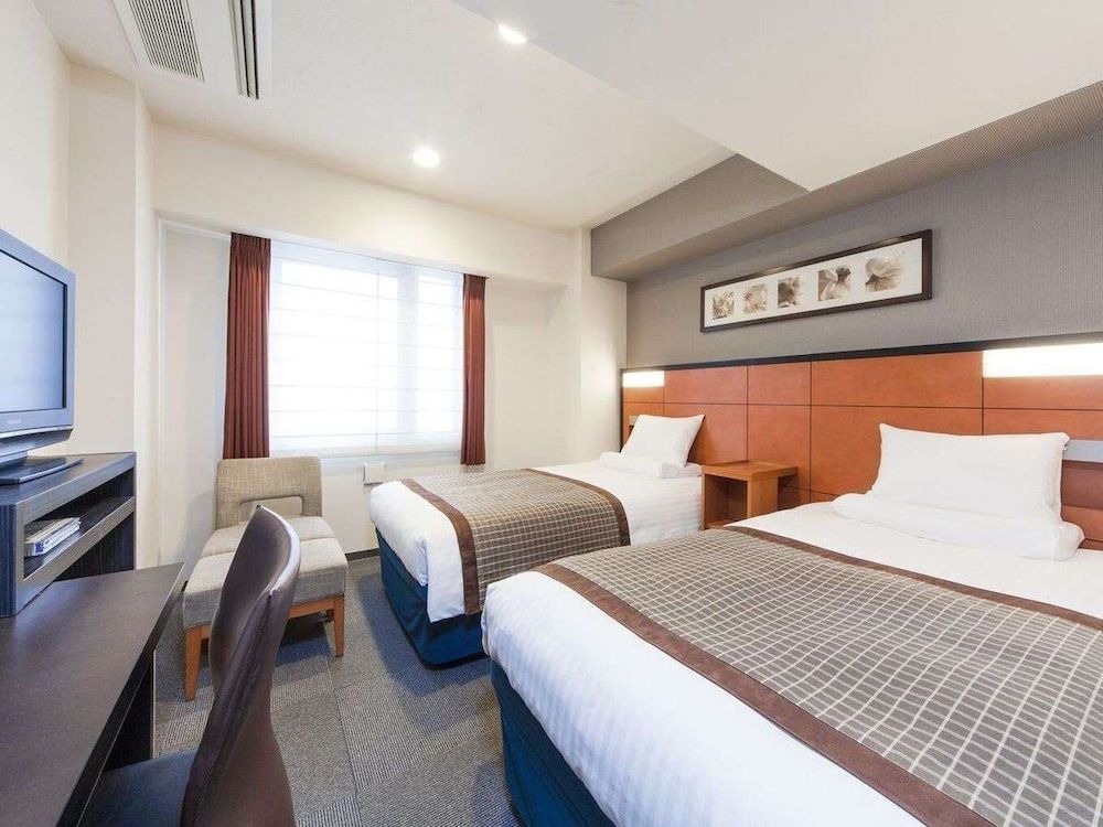 Standard Twin Room, Smoking with Solaniwa hot spring and Bedrock sauna ticket