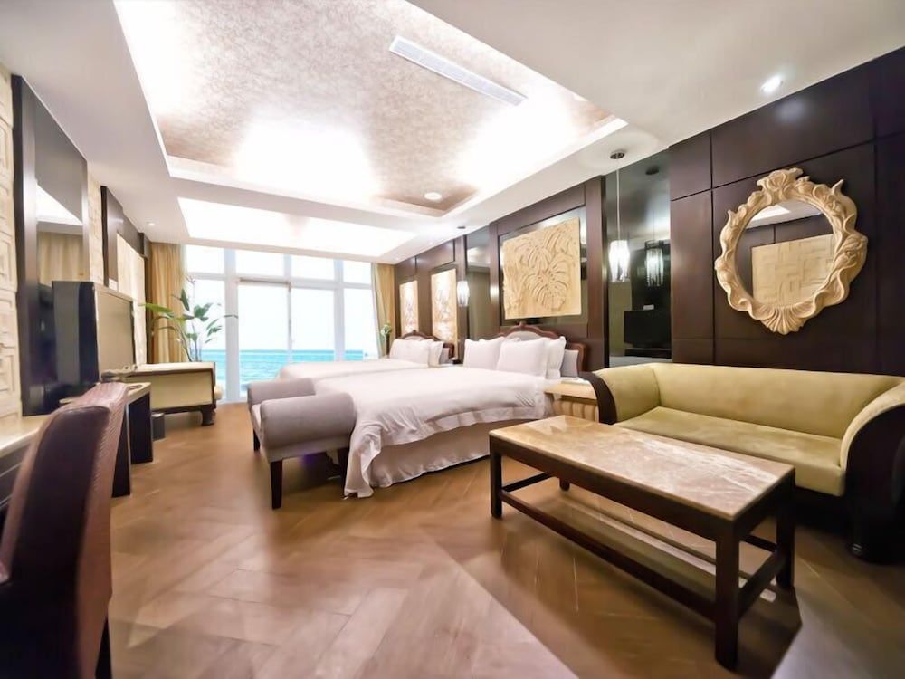 Luxury Room, Multiple Beds, Beach View