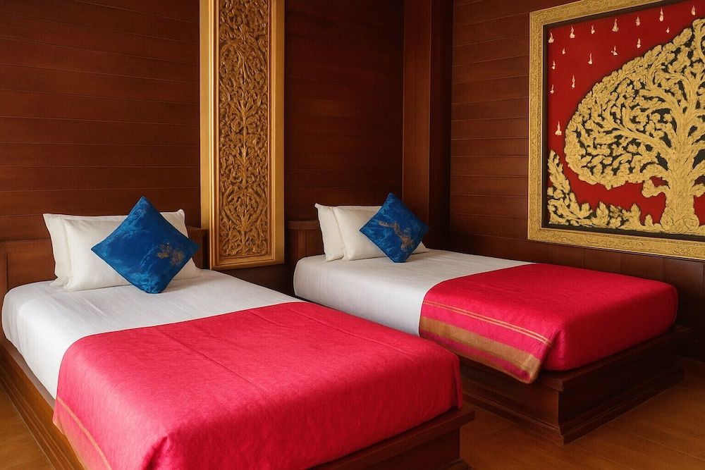 Singha Montra Lanna Boutique Style Hotel SinghaMontra Family Suite with balcony 2