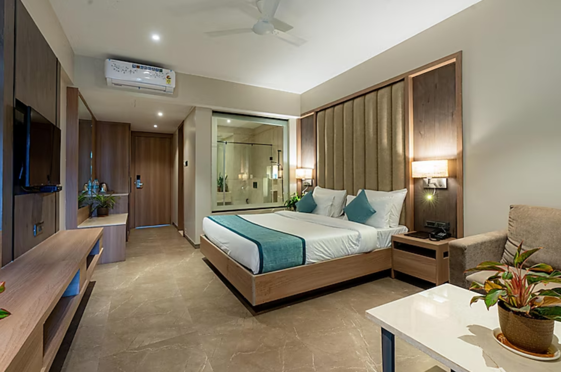 Shivsagar Resort and Spa Superior Pool View With Balcony 2