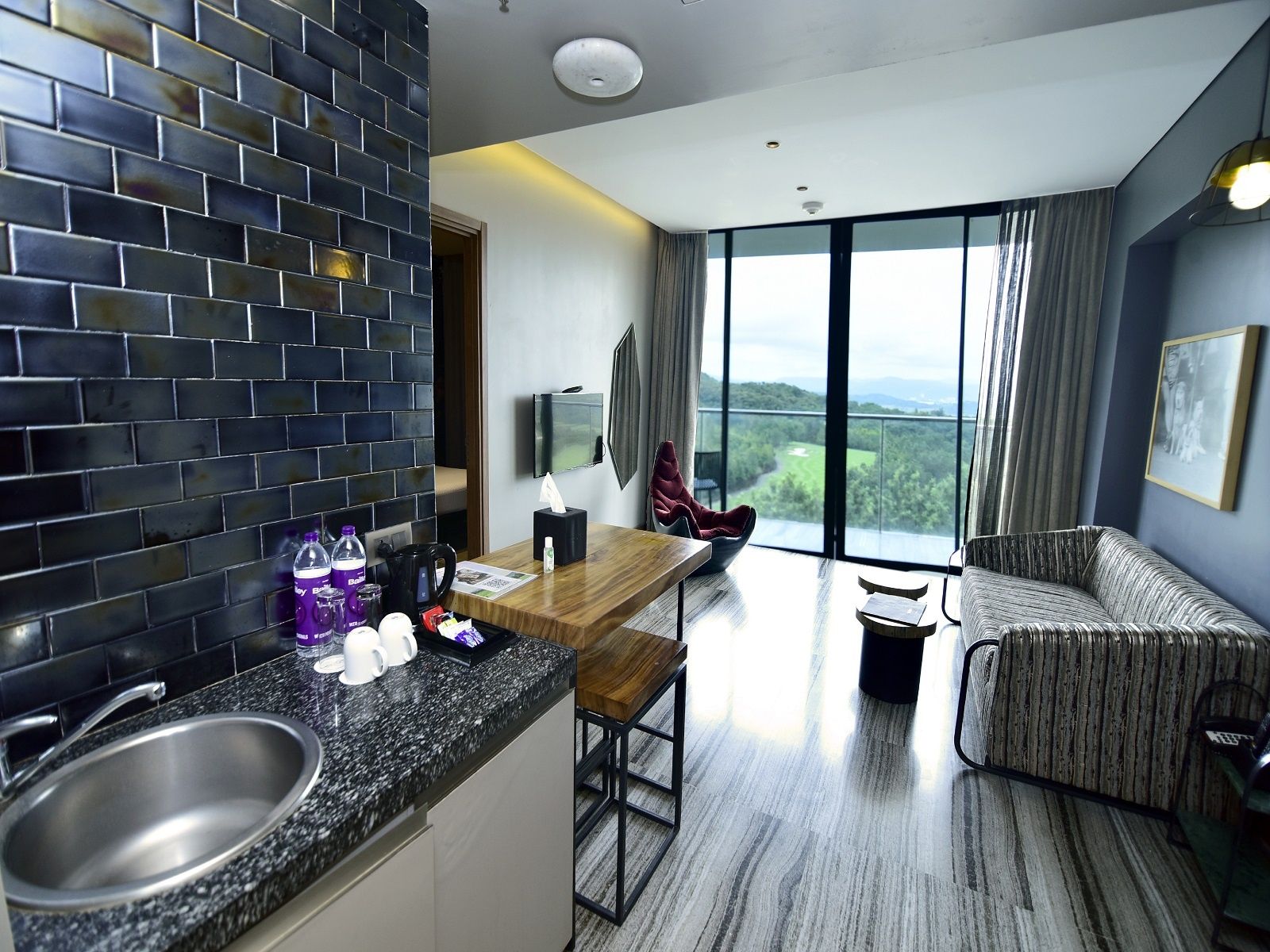 Golf View Suite with Balcony at Residences