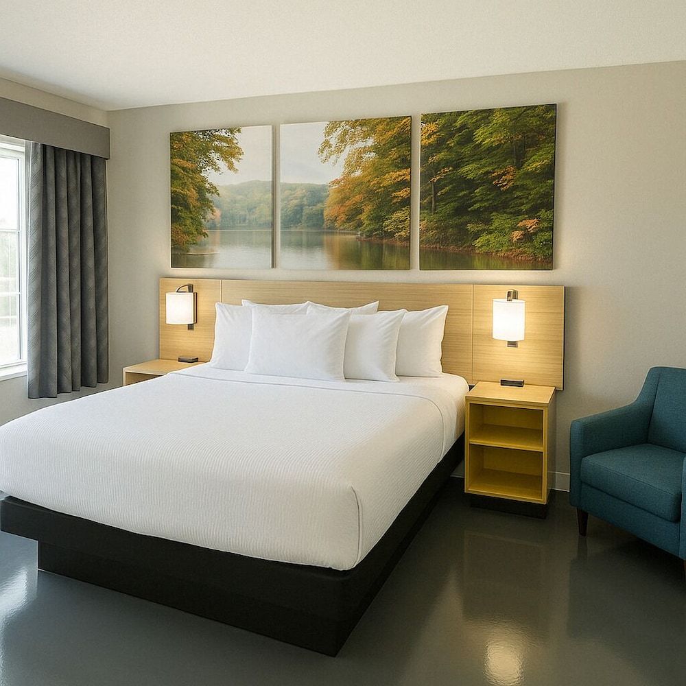 Days Inn by Wyndham Fergus Falls Room, 1 King Bed, Mobility Accessible, Non Smoking (Bathtub w/ Grab Bars) 2