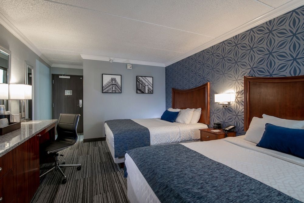 Standard Room, 2 Queen Beds, Non Smoking, Refrigerator