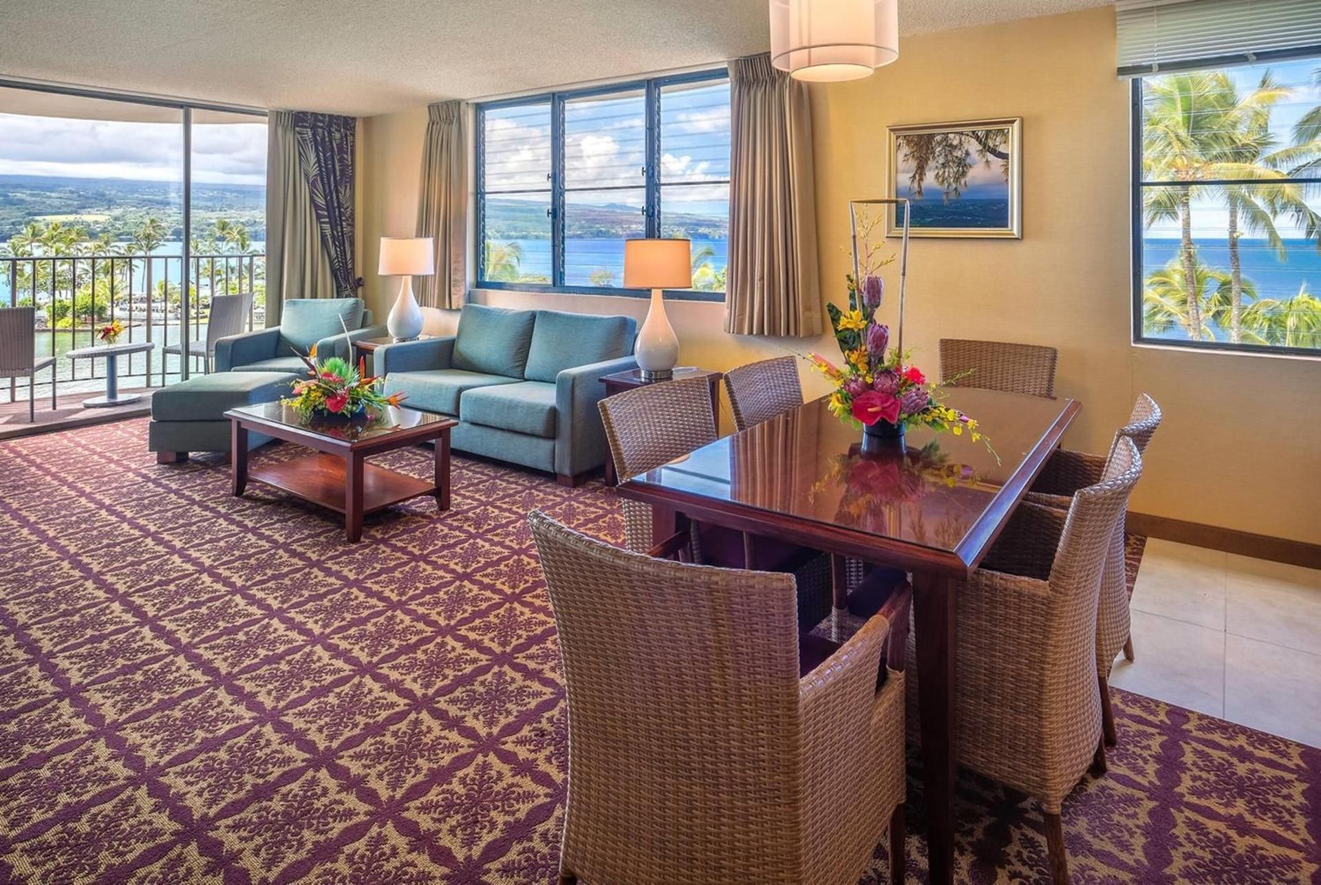 One-Bedroom Oceanfront Suite with Two Queen Beds - Non-Smoking