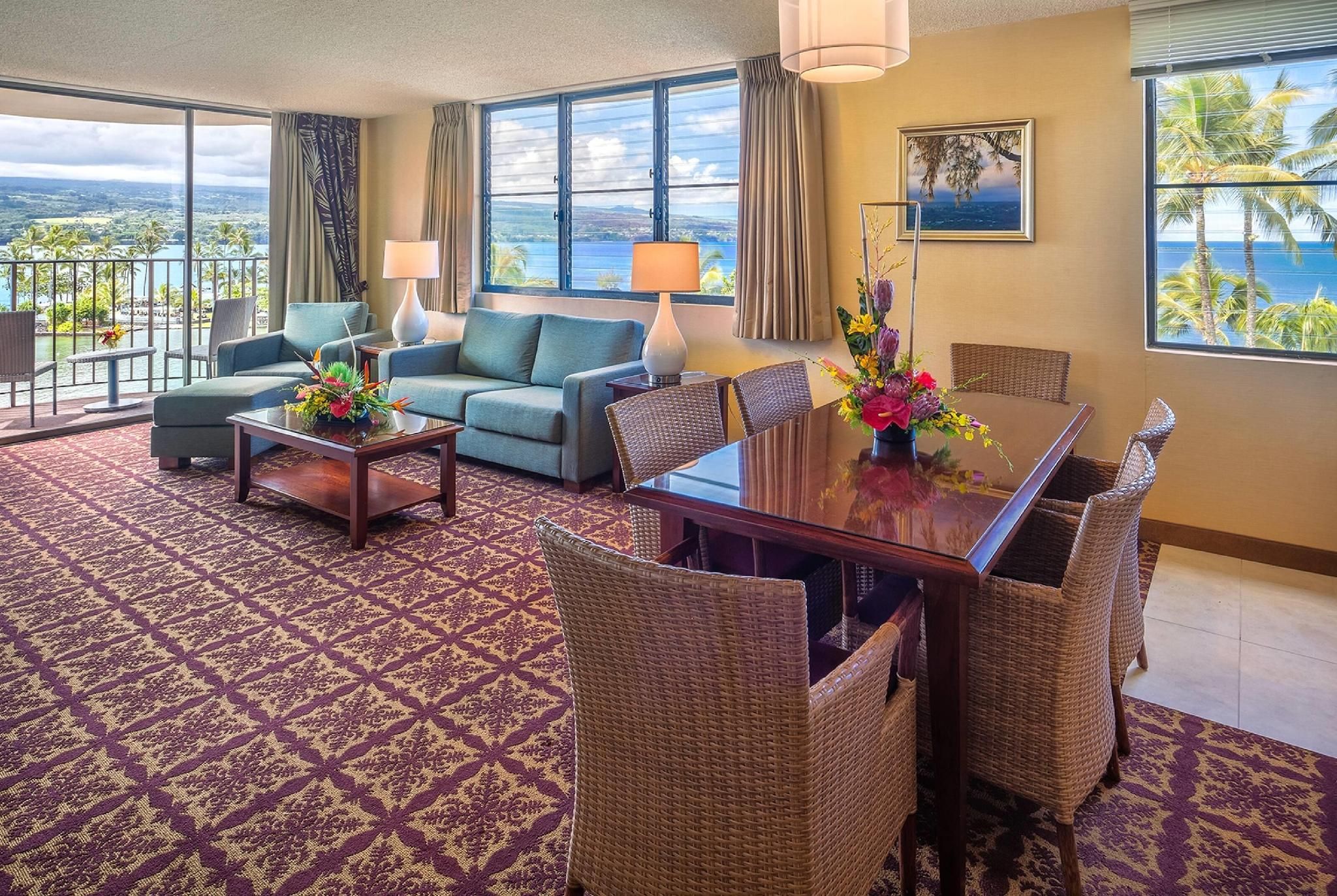 2 Queen Beds, 1-Bedroom Oceanfront Suite, Non-Smoking