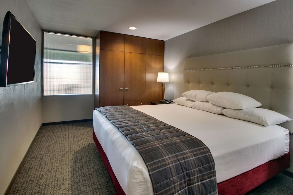 Suite, 1 King Bed with Sofa bed, Accessible, Refrigerator & Microwave (2 Rooms, Tub, Terrace)