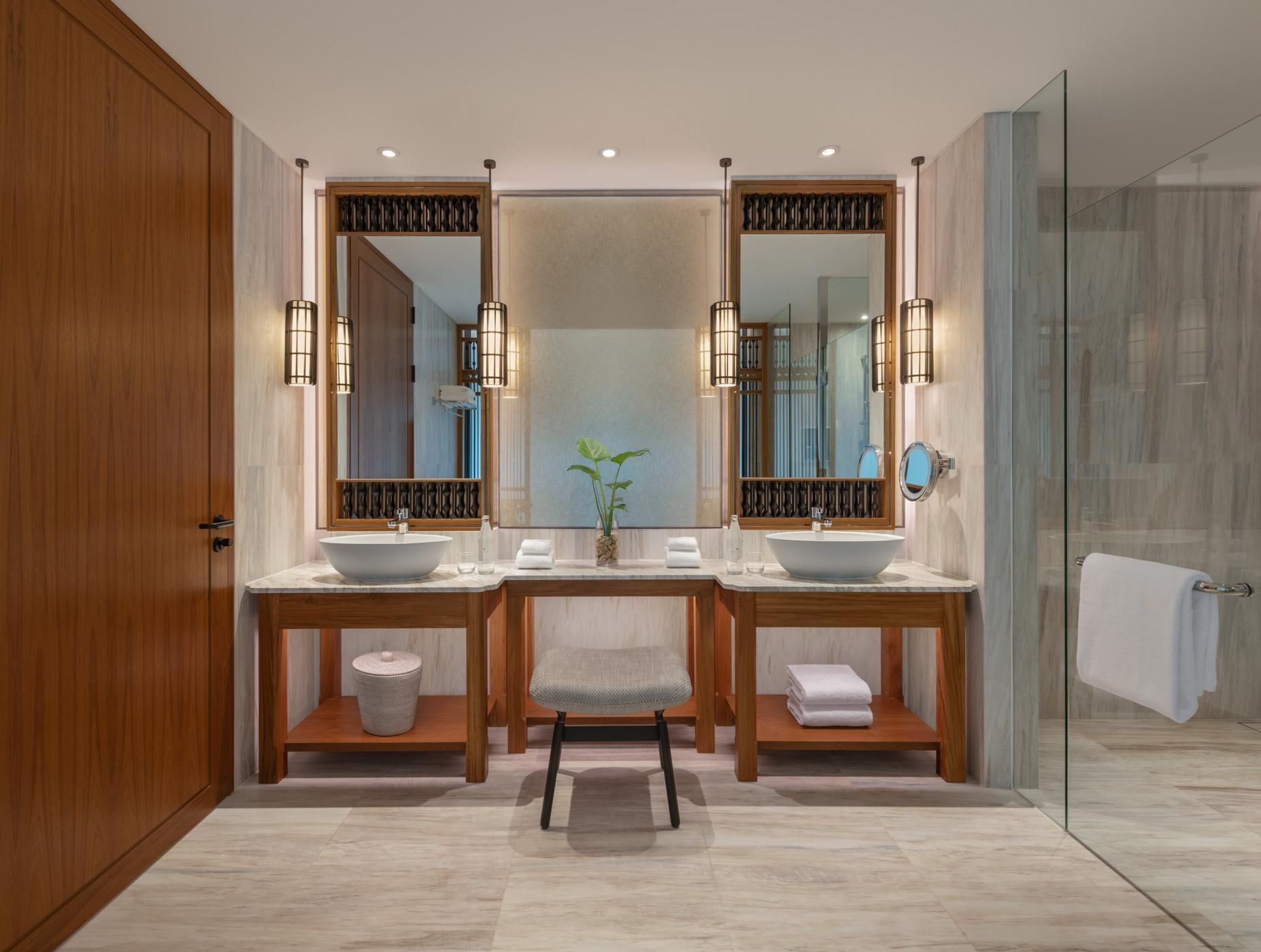Two Bedroom Villa, 2 Bedroom Villa, Bedroom 1: 1 King, Bedroom 2: 2 Twin, Sofa Bed, Oceanfront