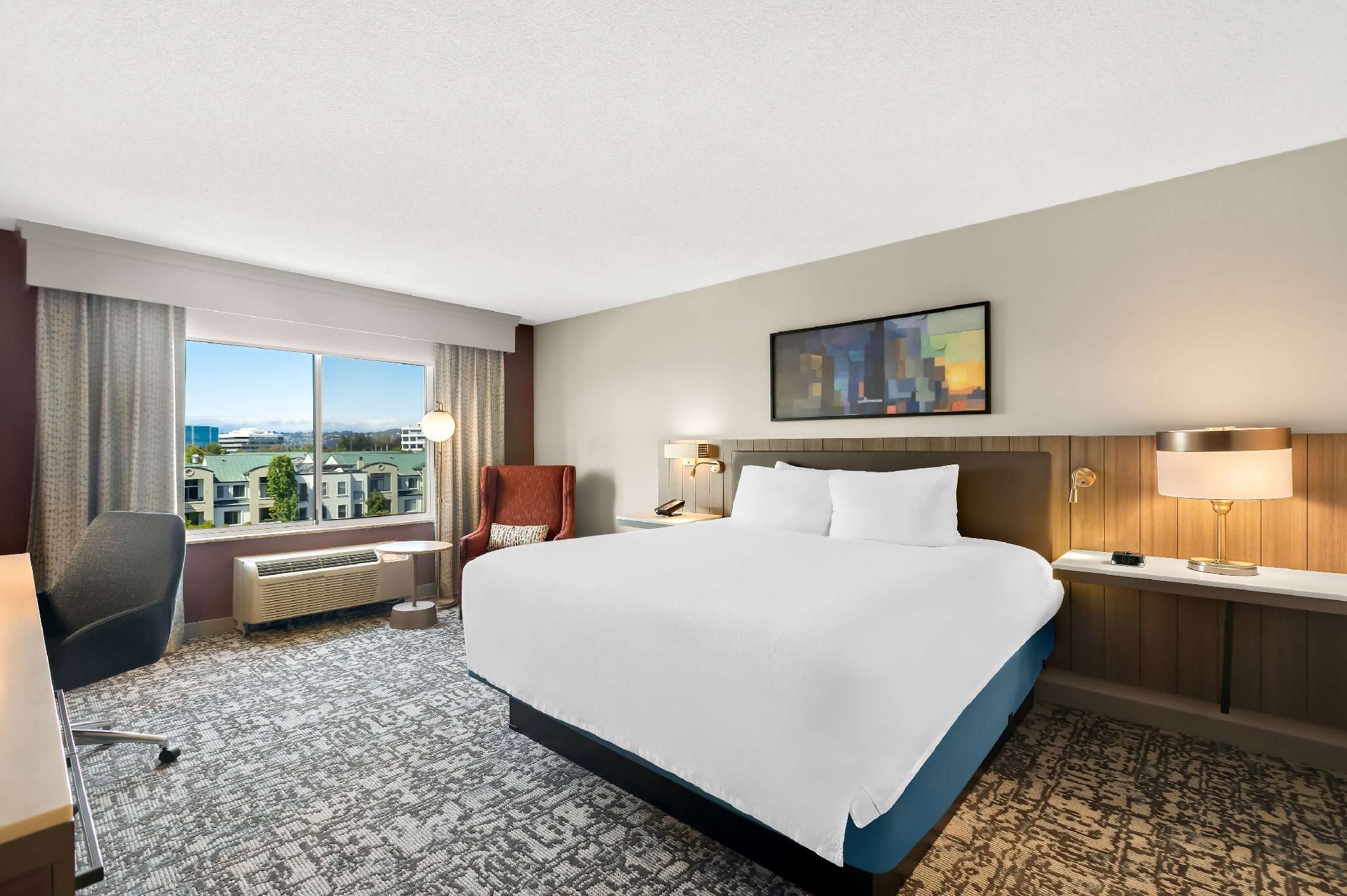 1 King Bed