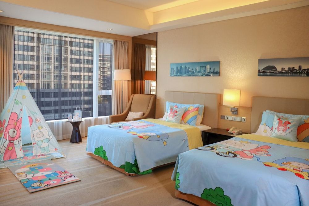Premium Room, 2 Double Beds, Garden View (Kids Theme)