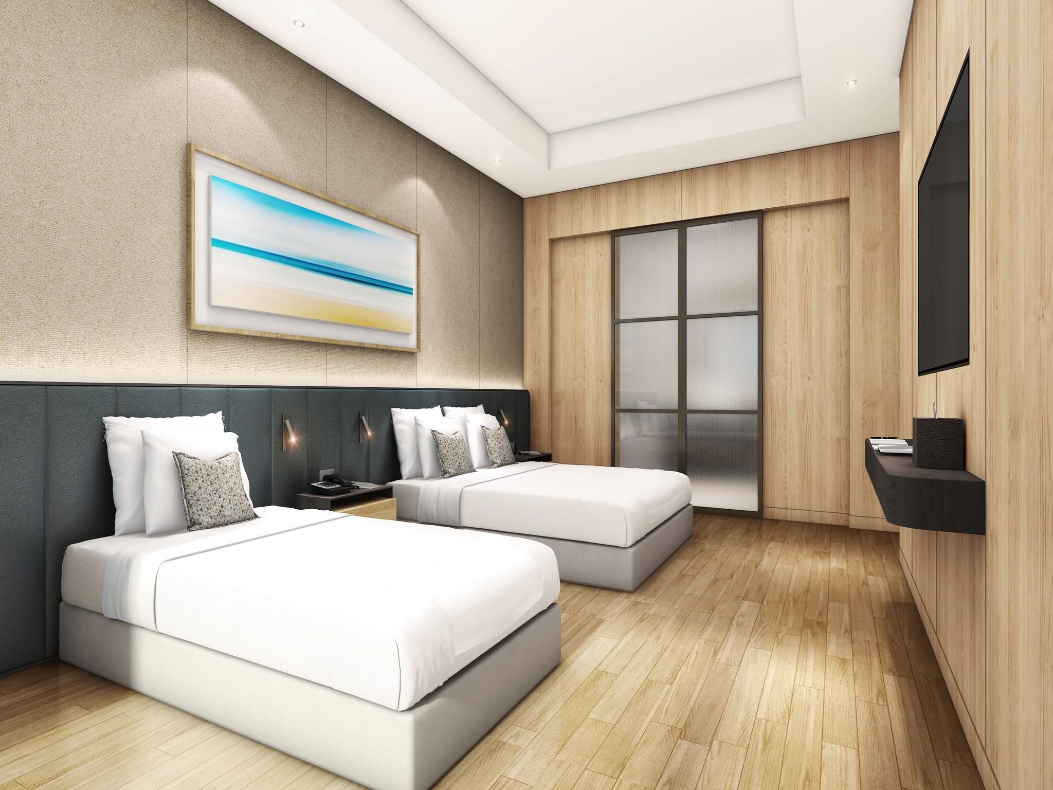 Hotel Hyundai by Lahan Ulsan Deluxe Twin 2