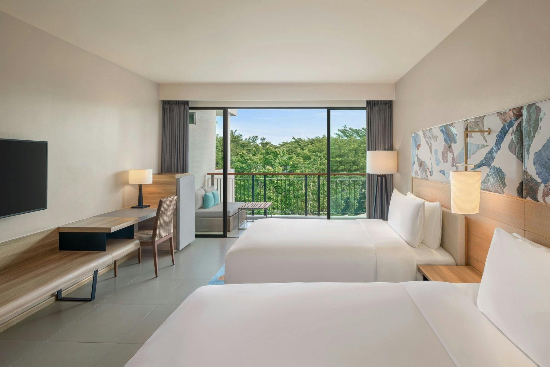 Deluxe Guest room, 2 Double, Garden view, Balcony