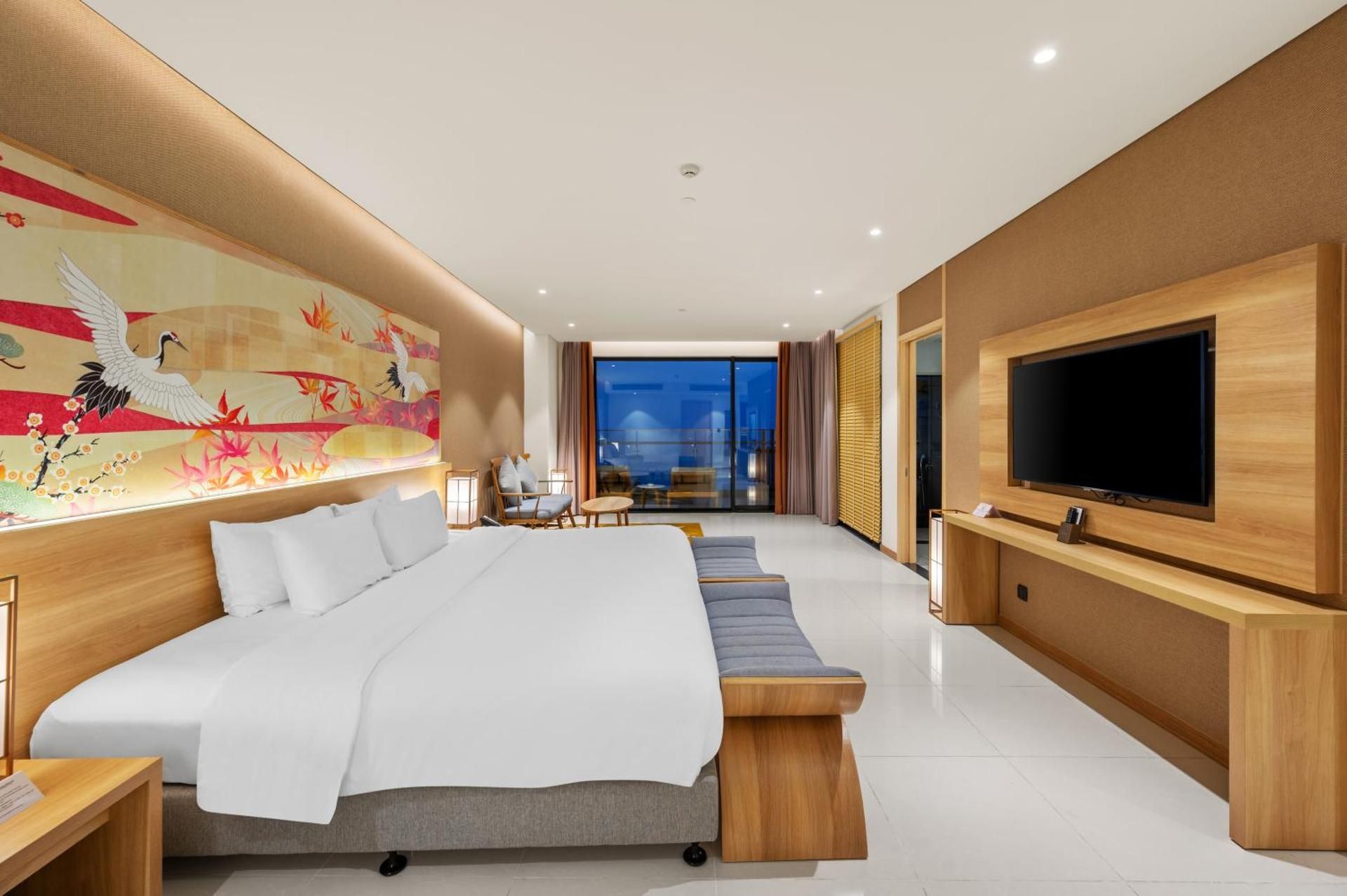 Premium Deluxe Double Panoramic Ocean View - Onsen & Water Park Inclusive