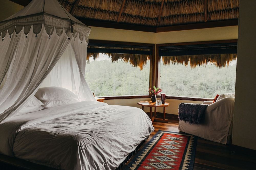 Gaia Riverlodge Waterfall View Cabana 3