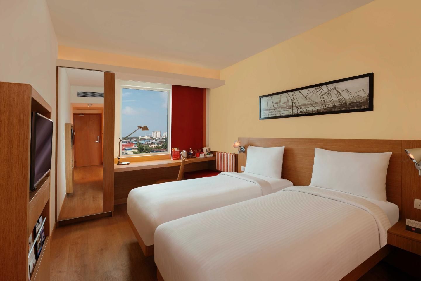 ibis Navi Mumbai Hotel Standard Twin Room, 2 Twin Beds
