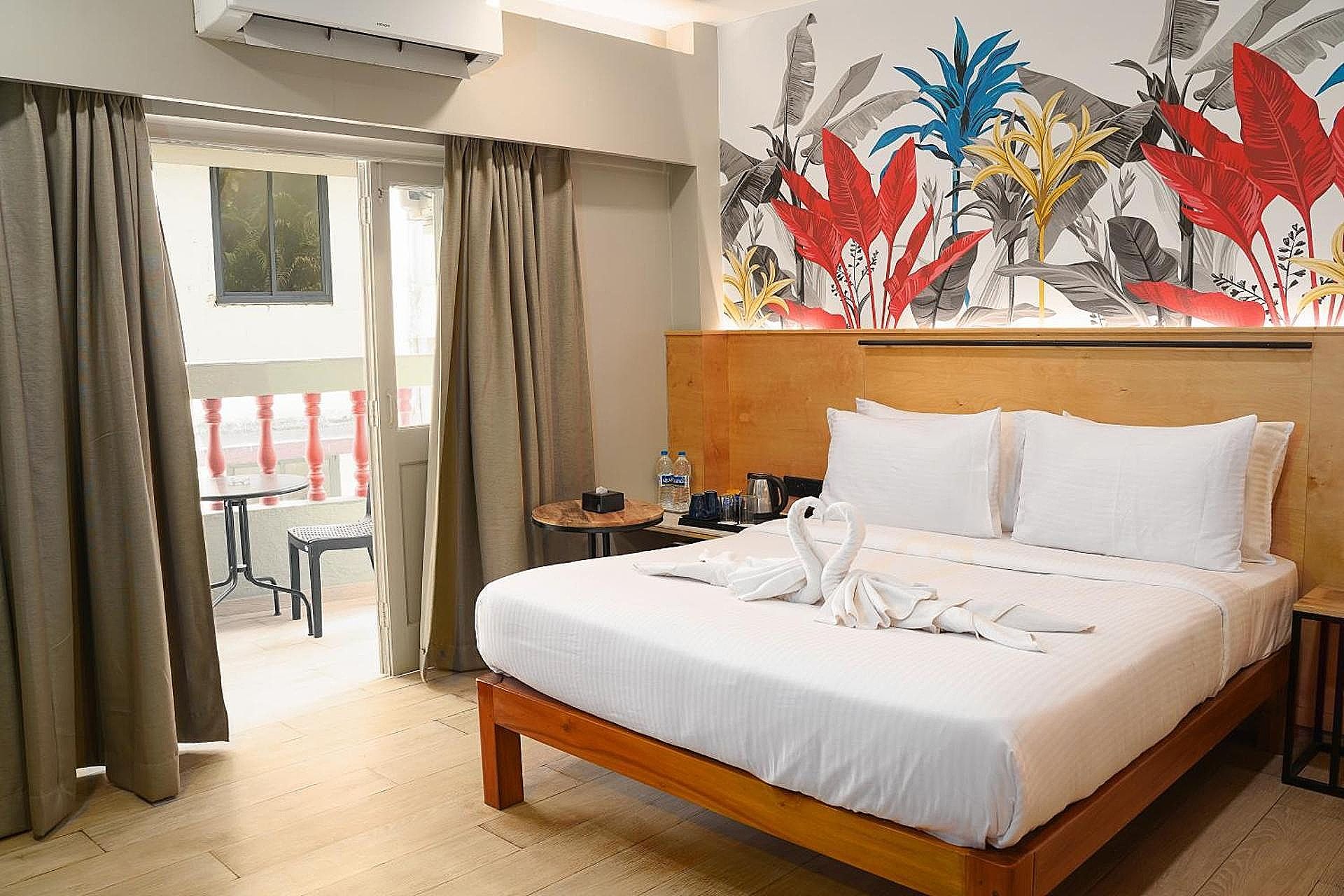 Urban Corner with two King Beds